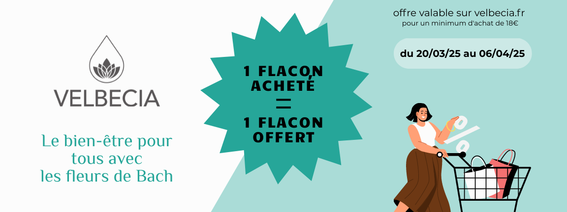 Promo Mélanges Fleurs de Bach